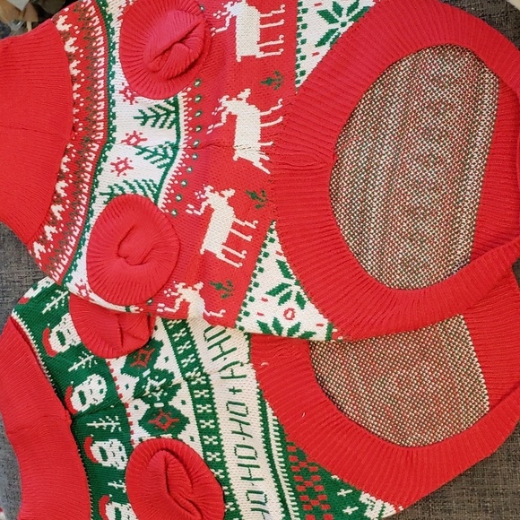 Pedgot 2 Pack Christmas Dog FairIsle Sweater Set Size Medium - Picture 2 of 10